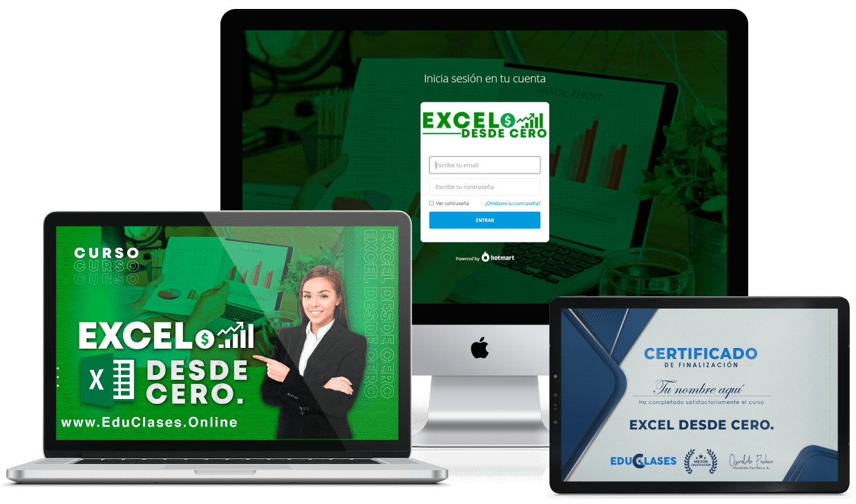 Curso online excel desde cero educlases online